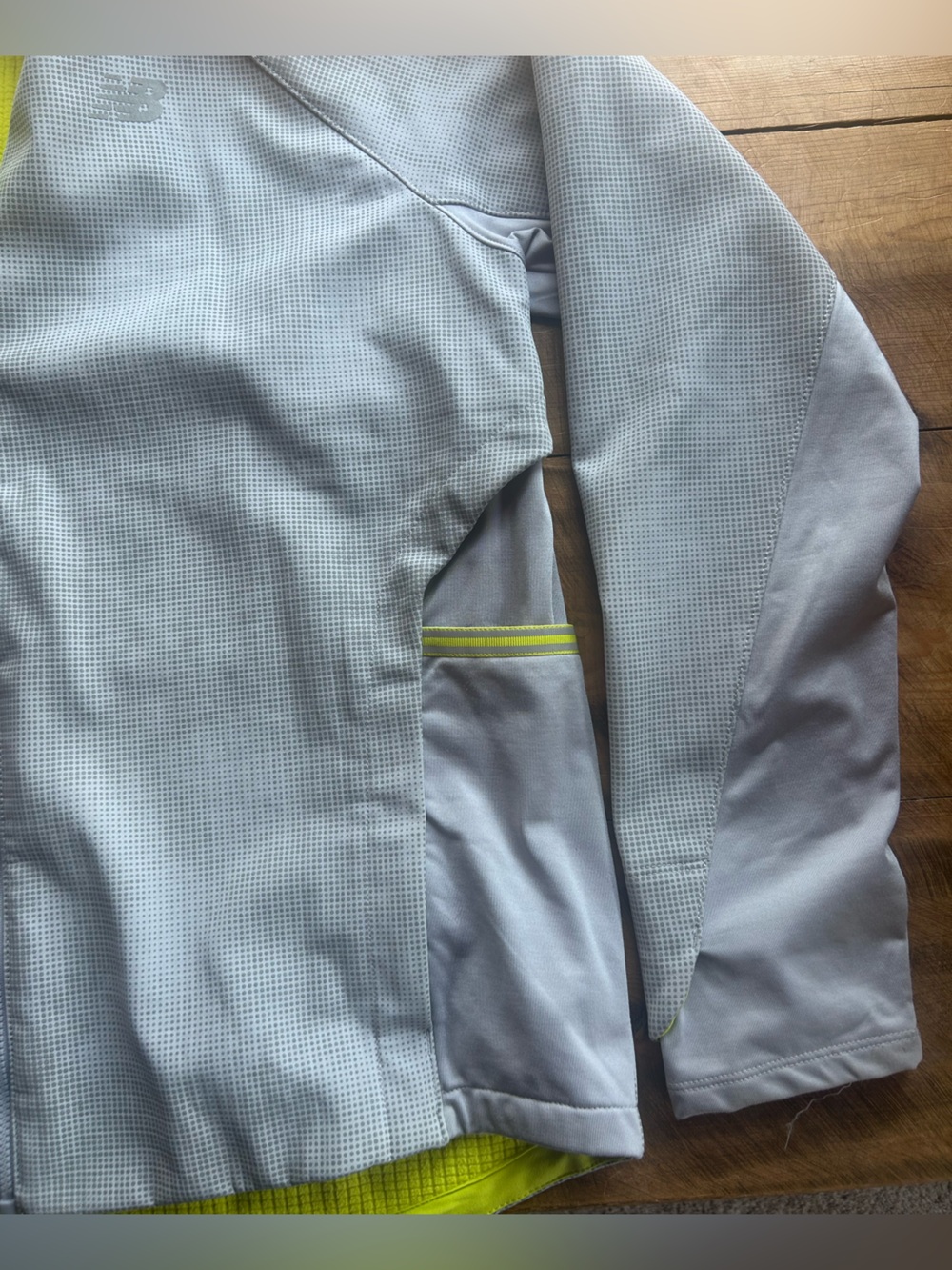 Reflective New Balance Running Jacket - Picture 2 of 5